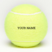 Personalisiertes Geschenk Tennisbälle (Rückseite)
