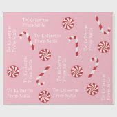 Personalisiertes Geschenk vom Geschenkpapier (Flach)