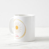 Personalisiertes Geschenk von Daisy Tasse (Vorderseite Links)