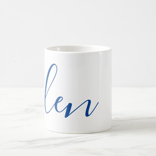 Personalisiertes Geschenk von Skriptnamen Benutzer Kaffeetasse (Mittel)