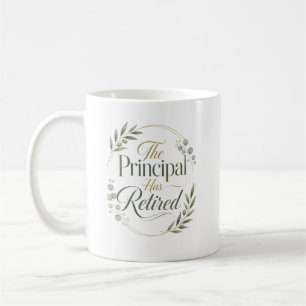 Personalisiertes Geschenk zum Ruhestand des Schull Kaffeetasse