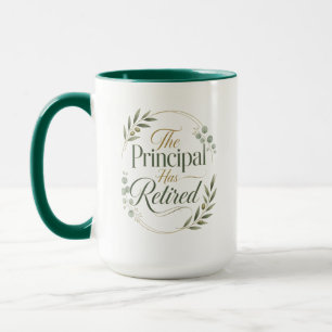Personalisiertes Geschenk zum Ruhestand des Schull Tasse