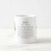 Personalisiertes Geschenk zum Sternzeichen Löwe Ho Kaffeetasse (Mittel)