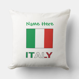 Personalisiertes Geschenk zum Tag der Italienische Kissen