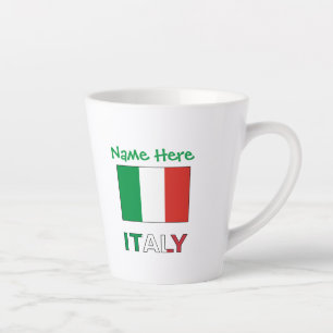 Personalisiertes Geschenk zum Tag der Italienische Milchtasse