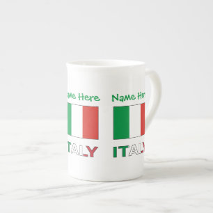 Personalisiertes Geschenk zum Tag der Italienische Porzellantasse