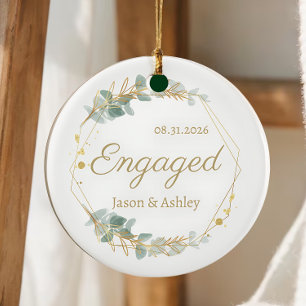 Personalisiertes Geschenk zur Erinnerung an besond Keramik Ornament