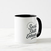 Personalisiertes Geschenk zur Verbesserung soziale Tasse (VorderseiteRechts)