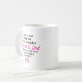 Personalisiertes Geschenk zur Würdigung des Schulp Kaffeetasse (Vorderseite Links)