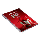 Personalisiertes Geschenkbuch Notizblock (Rechte Seite)