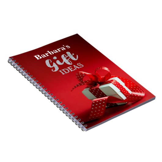 Personalisiertes Geschenkbuch Notizblock (Rechte Seite)