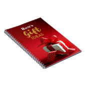 Personalisiertes Geschenkbuch Notizblock (Rechte Seite)