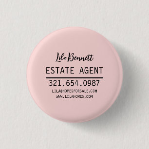 Personalisiertes Geschenkdesign für Immobilienmakl Button