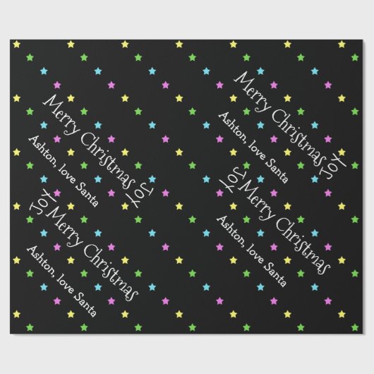 Personalisiertes Geschenkpapier (Flach)