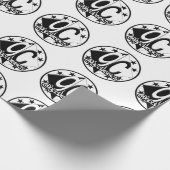 Personalisiertes Geschenkpapier (Ecke)