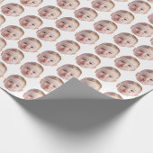 Personalisiertes Geschenkpapier (Ecke)