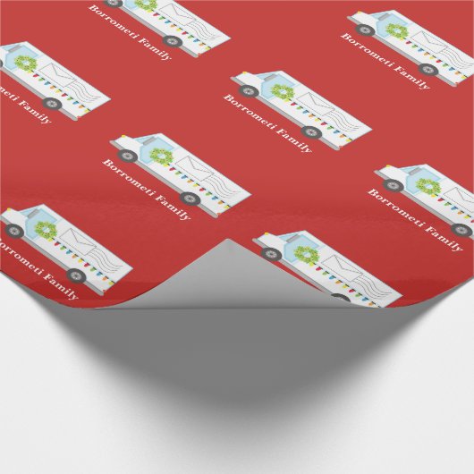 Personalisiertes Geschenkpapier (Ecke)