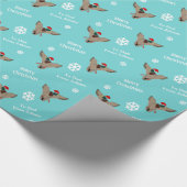 Personalisiertes Geschenkpapier (Ecke)