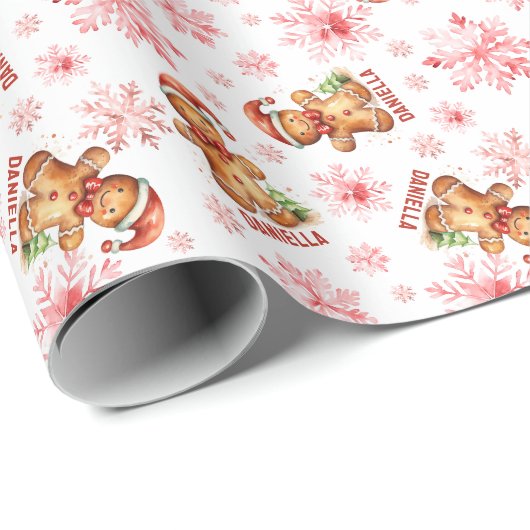 Personalisiertes Geschenkpapier (Rolleneckpunkt)