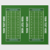 Personalisiertes Geschenkpapier (Flach)