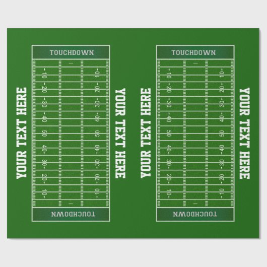 Personalisiertes Geschenkpapier (Flach)