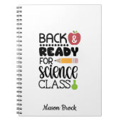 Personalisiertes Geschenkpapier für die Schule Notizblock (Vorderseite)