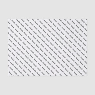 Personalisiertes Geschenkpapier mit individuelle N Seidenpapier