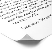 Personalisiertes Geschenkposter für Windkrafttechn Poster (Ecke)