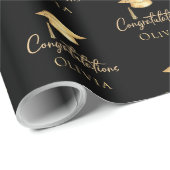 Personalisiertes Geschenkverpackungspapier zur Gra Geschenkpapier (Rolleneckpunkt)
