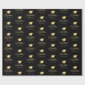 Personalisiertes Geschenkverpackungspapier zur Gra Geschenkpapier (Flach)