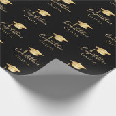 Personalisiertes Geschenkverpackungspapier zur Gra Geschenkpapier (Ecke)