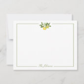 Personalisiertes Geschirr aus dem Bereich Green St Mitteilungskarte (Vorderseite)