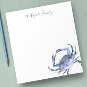 Personalisiertes Geschirr für Wasserfarben Notizblock