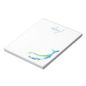 Personalisiertes Geschirr für Wasserfarben Notizblock (Rotiert)