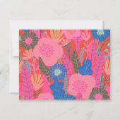 Personalisiertes Geschirr von Red Boho Mitteilungskarte (Rückseite)