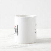 Personalisiertes gesegnetes Geschenk Kaffeetasse (Mittel)