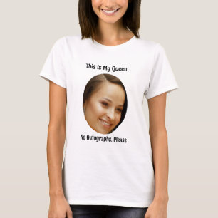 Personalisiertes Gesicht Benutzerdefiniertes Foto  T-Shirt
