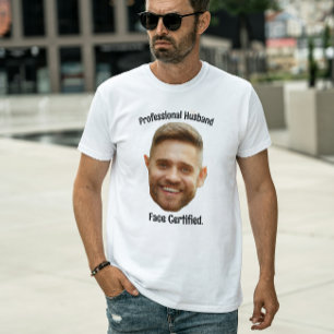 Personalisiertes Gesicht Benutzerdefiniertes Foto  T-Shirt