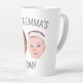 Personalisiertes Gesicht Foto Kinder, Muttertagsge Milchtasse (Rechte Ecke)