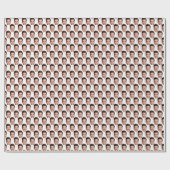 Personalisiertes Gesicht Geschenkpapier, Benutzerd Geschenkpapier (Flach)