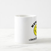 Personalisiertes Gesichts-neue Vater-Kaffee-Tasse Kaffeetasse (Mittel)