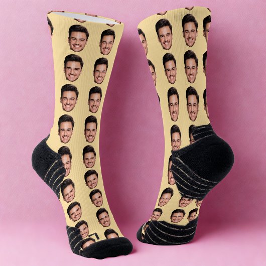 Personalisiertes Gesichtsgeschenk Socken