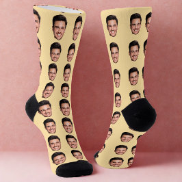 Personalisiertes Gesichtsgeschenk  Socken