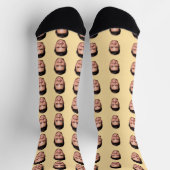 Personalisiertes Gesichtsgeschenk Socken (Oben)