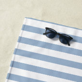 Personalisiertes gestreiftes Strandtuch, benutzerd Strandtuch (Beispiel)