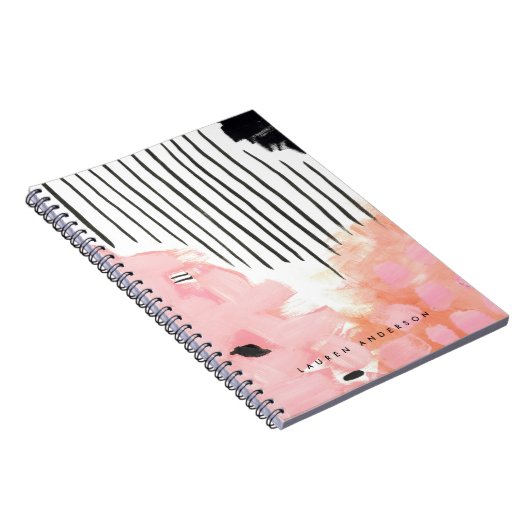 Personalisiertes gewundenes kundenspezifisches notizblock (Rechte Seite)