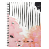 Personalisiertes gewundenes kundenspezifisches notizblock (Vorderseite)