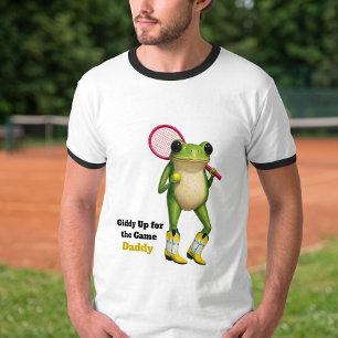 Personalisiertes Giddy Up For The Game Daddy   Eig T-Shirt
