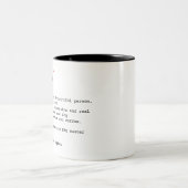 PERSONALISIERTES GIFT, Best Friend Definition Tass Zweifarbige Tasse (Mittel)