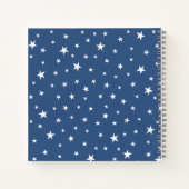 Personalisiertes Gingerbrot House Notebook Notizblock (Rückseite)